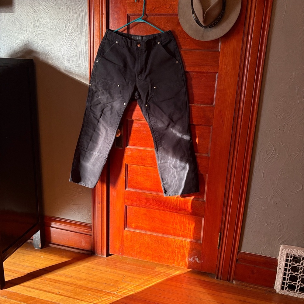 Carhartt B01 FIRM DUCK DOUBLE ft DUNGAREE  32/31 x 30 MIs-tagged not 34/28